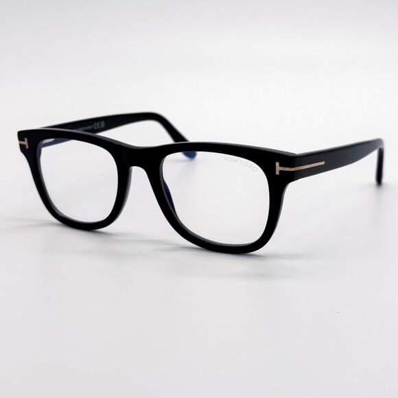 NEW TOM FORD TF5820/B 001 UNISEX EYEGLASSES FT5820/B 001 BLACK - Picture 2 of 8